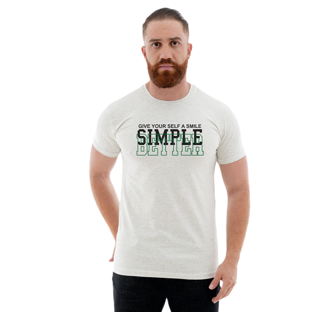 Camiseta Estampada - Simple Better