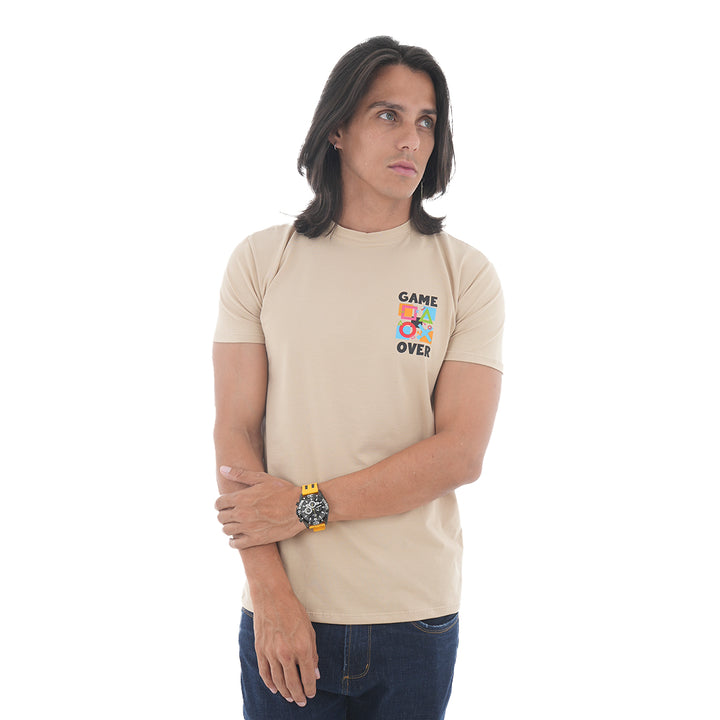 Camiseta Estampada - Game Over