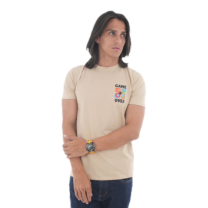Camiseta Estampada - Game Over