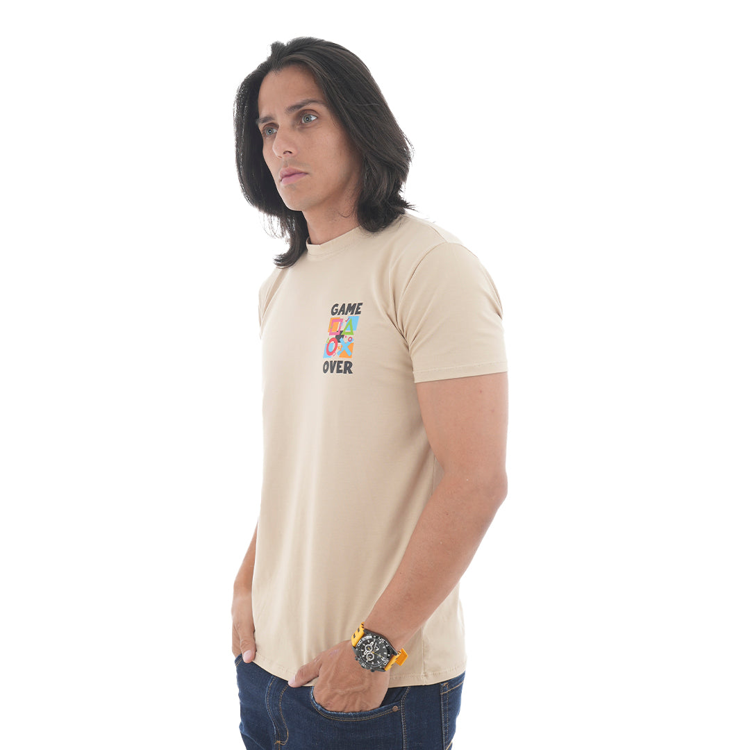 Camiseta Estampada - Game Over
