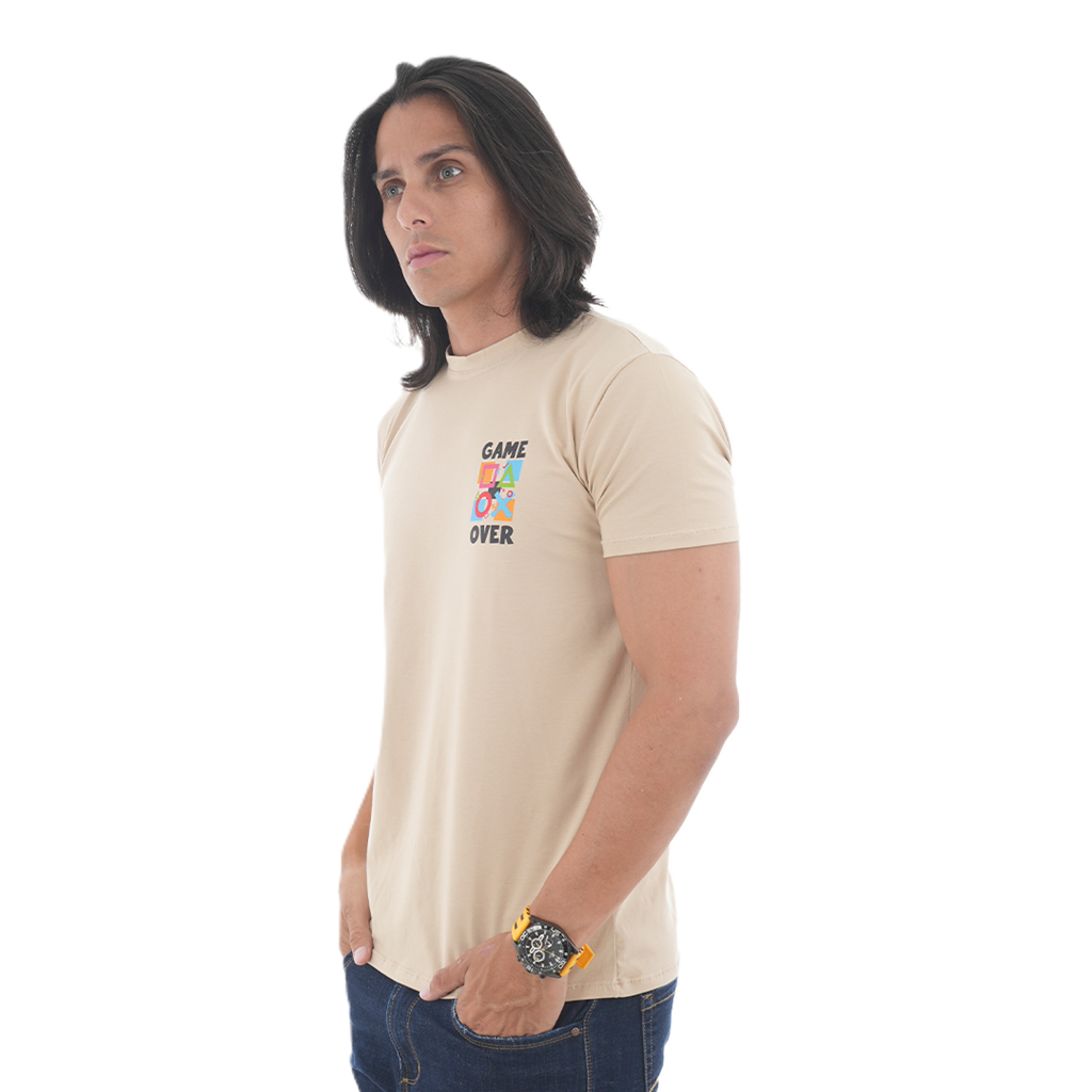 Camiseta Estampada - Game Over
