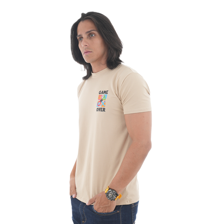 Camiseta Estampada - Game Over