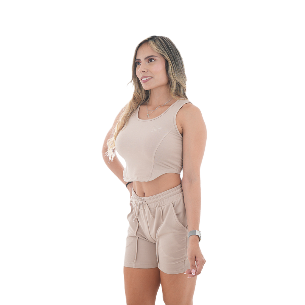 Conjunto Blusa/Short - Cattleya