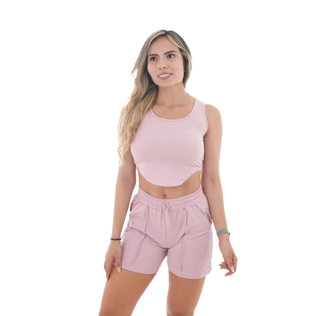 Conjunto Blusa/Short - Cattleya