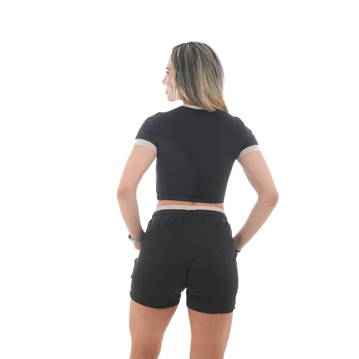 Conjunto Blusa/Short Combinado - Cattleya