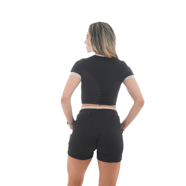 Conjunto Blusa/Short Combinado - Cattleya