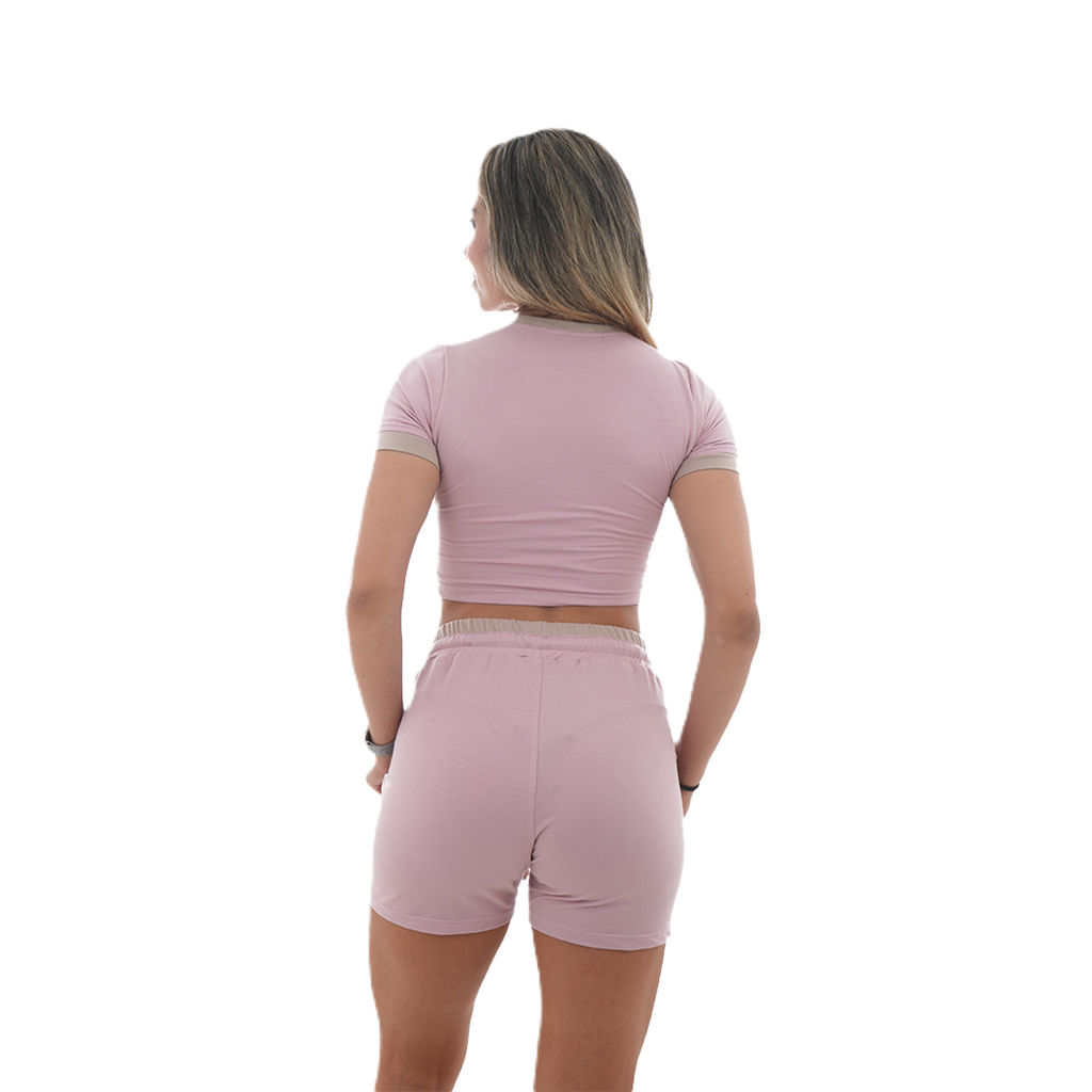 Conjunto Blusa/Short Combinado - Cattleya